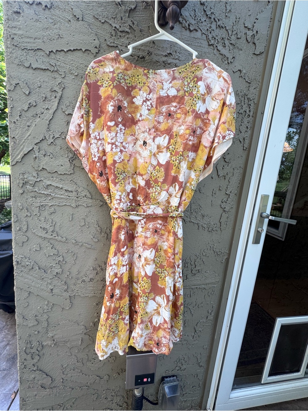 Free People Freddy Tie Mini Dress Women's Size XL - Picture 9 of 15